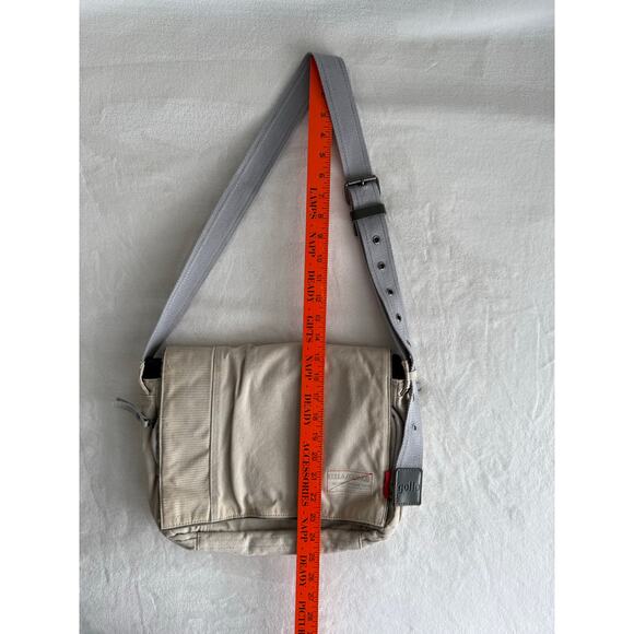 Golla GenMob ipad Messenger Bag Crossbody Beige Adjustable‎ Pockets Canvas - Picture 16 of 16